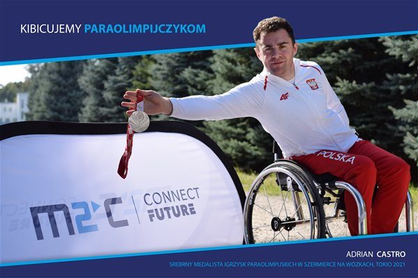M2C ist ein Fan der Paralympioniken