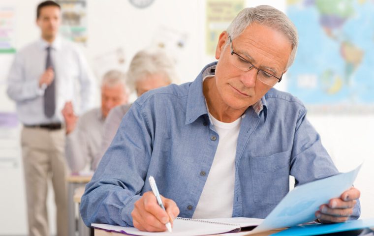 A,Close,Up,Shot,Of,A,Senior,Man,With,Gray